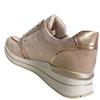 SUSST WOMENS ZIP LACE TRAINER - NUDE